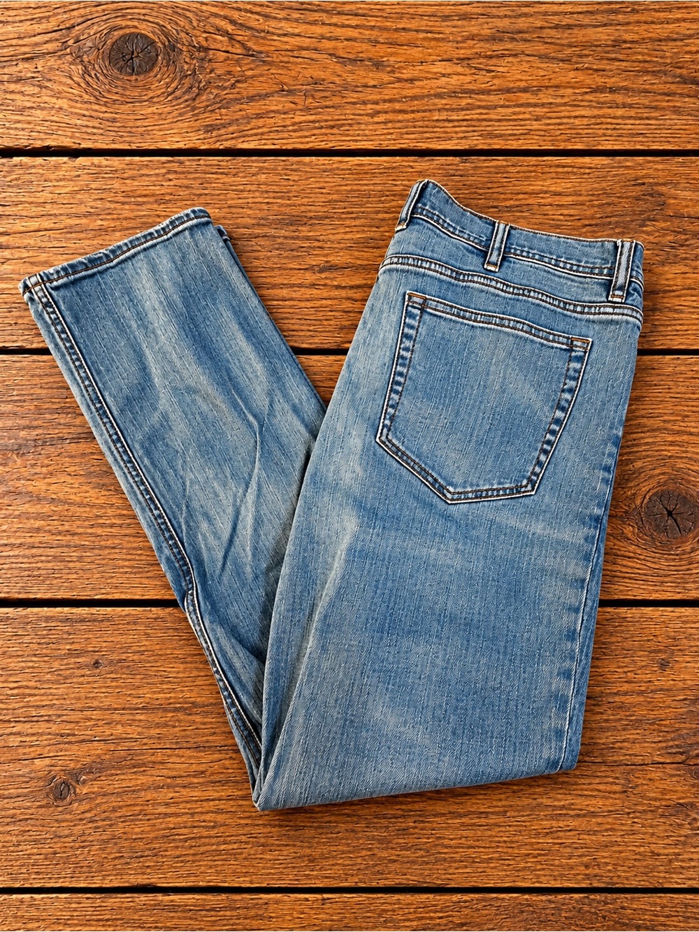 J.Crew The Sutton Men’s Jeans 38x32 Light Wash Straight Leg Denim